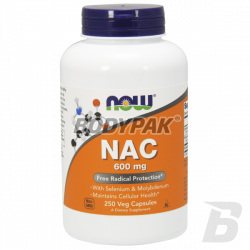 NOW Foods NAC N-Acetyl-L-Cysteine 600 mg - 250 kaps.