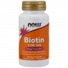 NOW Foods Biotin 5000mcg - 60 kaps.