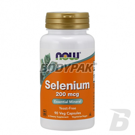 NOW Foods Selenium 200mcg - 180 kaps.