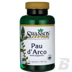 Swanson Pau d'Arco 500mg - 100 kaps.