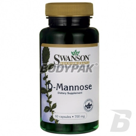 Swanson D-mannoza 700mg 60 kaps.