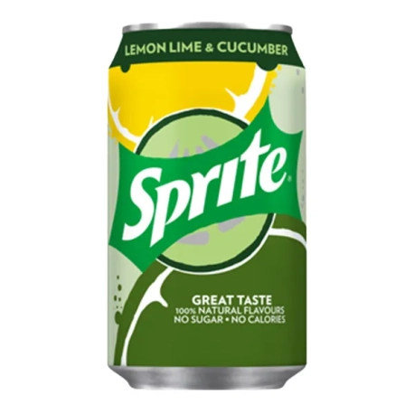 Sprite Zero Lime&Cucumber [bez cukru] - 330ml
