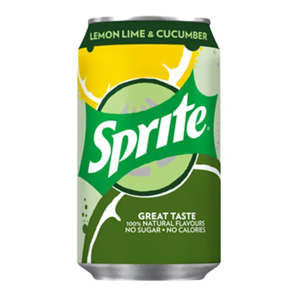 Sprite Zero Lime&Cucumber [bez cukru] - 330ml