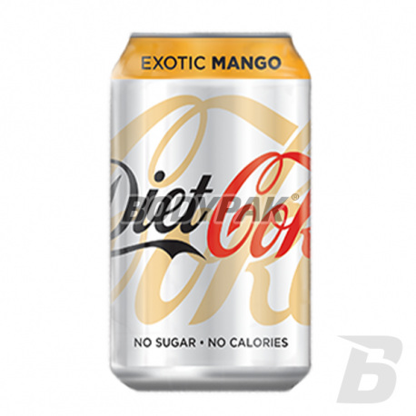 Coca Cola Zero Sugar Exotic Mango - 330ml