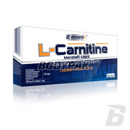 Biogenix L-carnitine Monster Caps - 120 kaps.