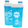 6PAK Nutrition Shaker Milky Shake Whey Neon Blue - 700 ml