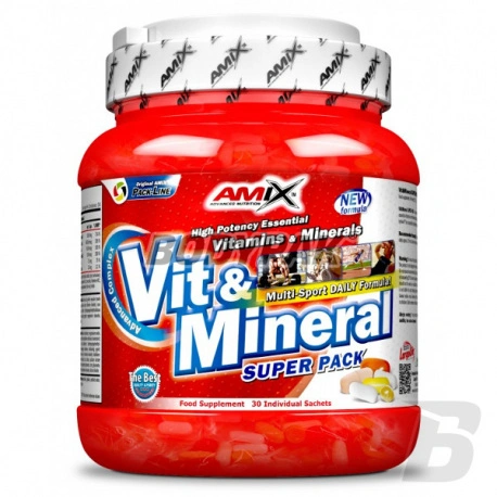 Amix Super Pack Vit&Mineral - 30 sasz.