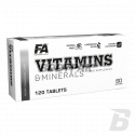 Fitness Authority Performance Vitamins & Minerals - 120 tabl.