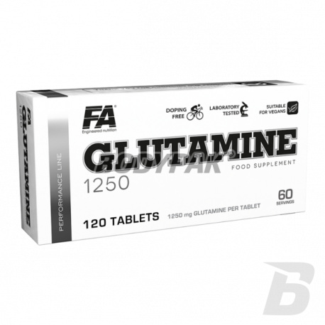 Fitness Authority Performance Glutamine 1250 - 120 kaps.