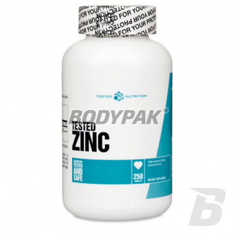 Tested Essentials Zinc Gluconate - 250 kaps.