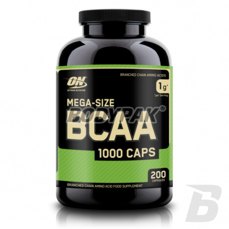 Optimum Nutrition BCAA 1000 - 200 kaps. 