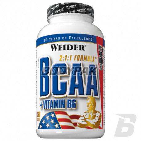 Weider BCAA + Vitamin B6 - 260 tabl.