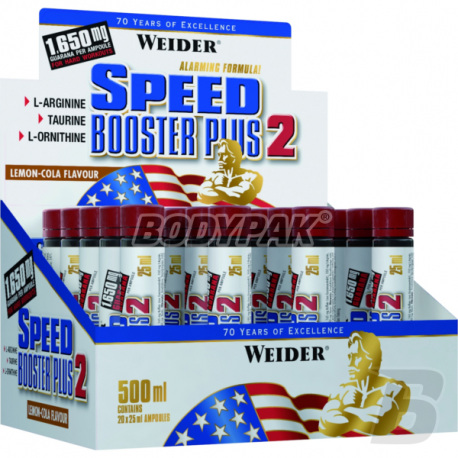 Weider Speed Booster Plus 2 - 20x25ml