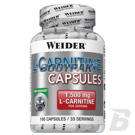 Weider L-Carnitine Capsules - 100 kaps.