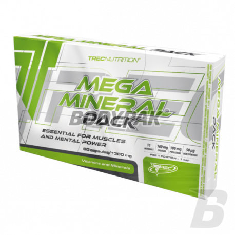 Trec Mega Mineral Pack - 60 kaps.