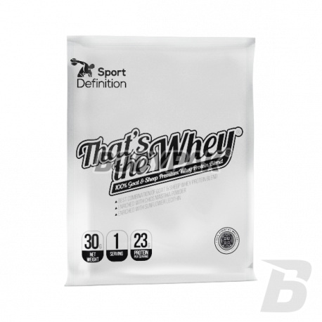 Sport Definition That's the Whey 100% Goat & Sheep Premium Whey Protein Blend - 30g