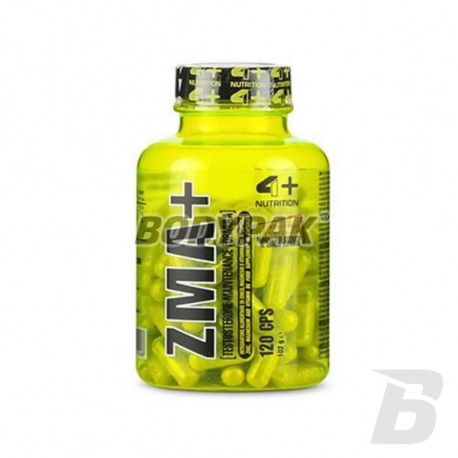 4+ Nutrition ZMA+ - 120 kaps.