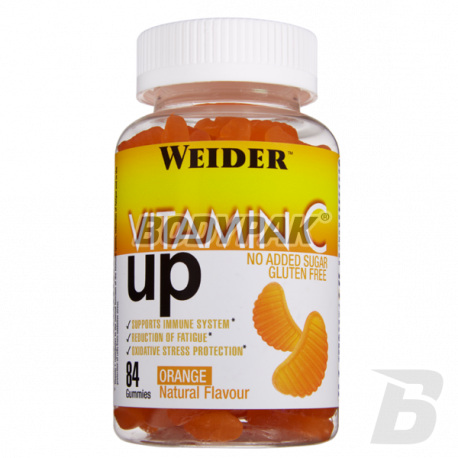 Weider Vitamin C Up - 84 gum do żucia [11.2018]