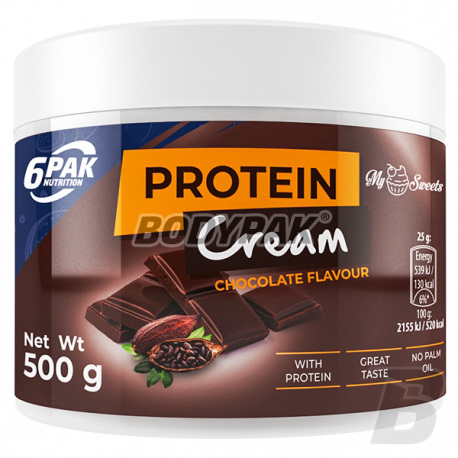 6PAK Nutrition Protein Cream - 500g - smak czekoladowy