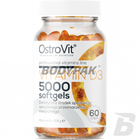 Ostrovit Vitamin D3 5000IU - 60 kaps.