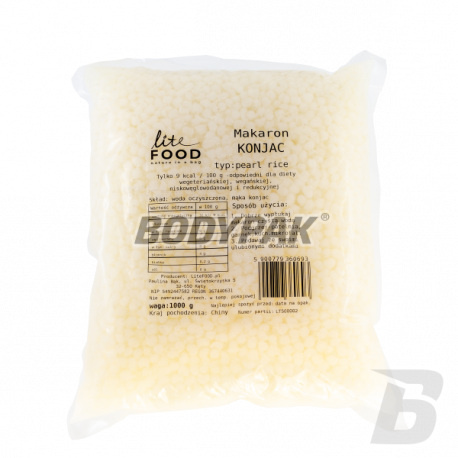 LiteFOOD Makaron Konjac Standard Pearl Rice (Ryżowy Perlisty)1000g