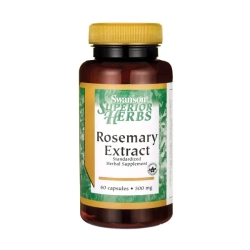 Swanson Rozmaryn ekstrakt 500mg 60 kaps. [DATA WAŻNOŚCI: 30.12.2018]