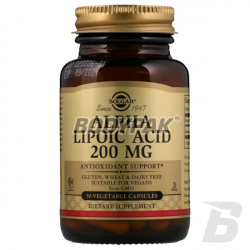 Solgar Alpha Lipoic Acid 200 mg - 50 kaps.