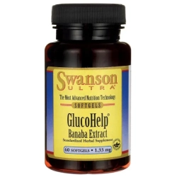 Swanson GlucoHelp - 60 kaps.