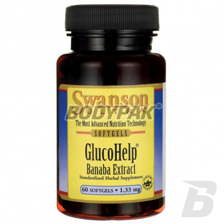 Swanson GlucoHelp - 60 kaps.