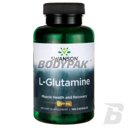 Swanson L-Glutamine 500 mg - 100 kaps.