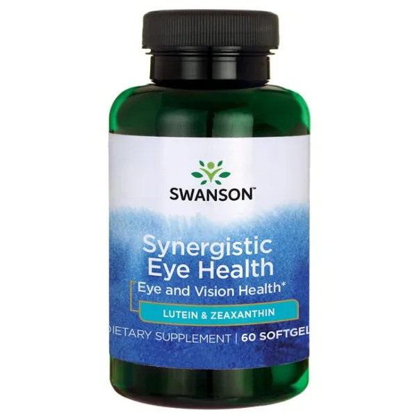 Swanson Synergistic Eye Health Lutein & Zeaxanthin - 60 kaps.
