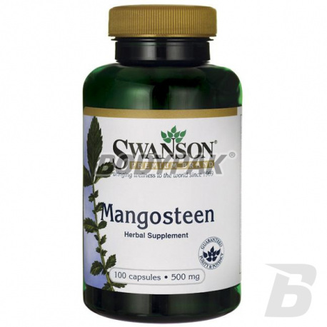 Swanson Mangostan 500mg - 100 kaps.