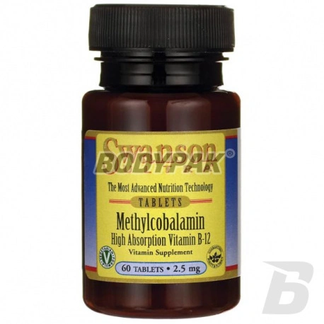 Swanson Methylcobalamin B12 2500mcg - 60 tabl.