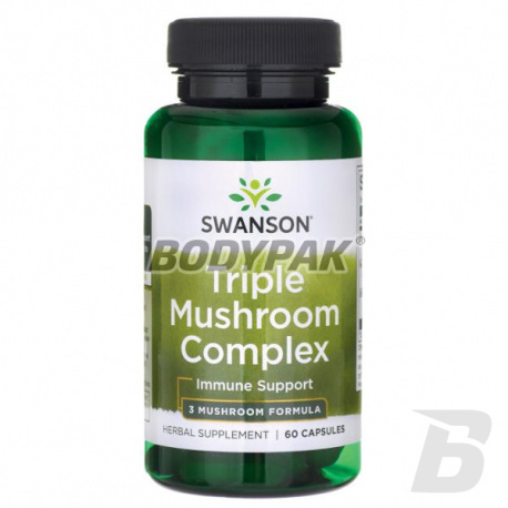 Swanson Triple Mushroom Complex - 60 kaps.