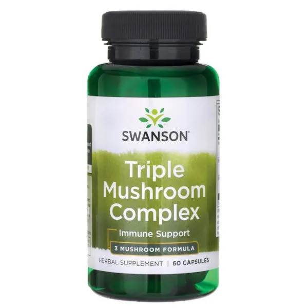 Swanson Triple Mushroom Complex - 60 kaps.