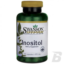 Swanson Inositol 650 mg - 100 kaps.