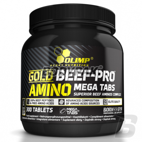 Olimp Gold Beef-Pro Amino Mega Tabs - 300 tabl.