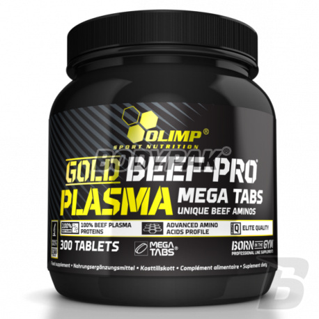 Olimp Gold Beef-Pro Plasma Mega Tabs - 300 tabl.