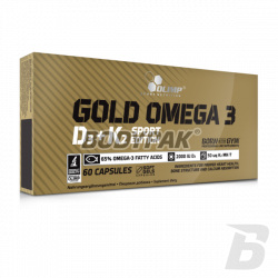 Olimp Gold Omega 3 D3 + K2 Sport Edition - 60 kaps.