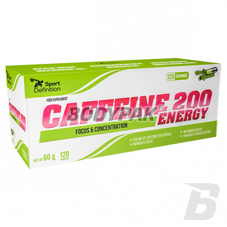 Sport Definition Caffeine 200 ENERGY - 120 kaps.