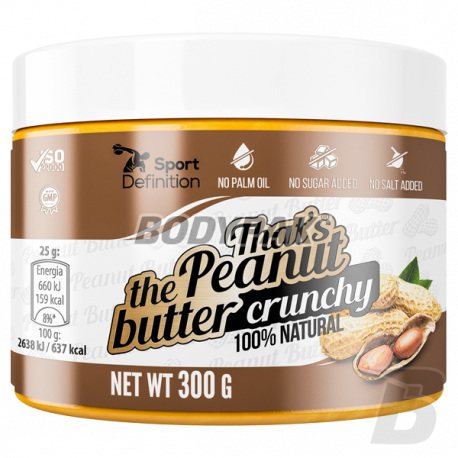 Sport Definition That’s the Peanut Butter Crunchy - 300g