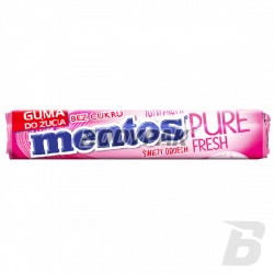 Mentos Pure Fresh Tutti Frutti Sugarfree Gumy do żucia o smaku owocowym bez dodatku cukru - 15,5g