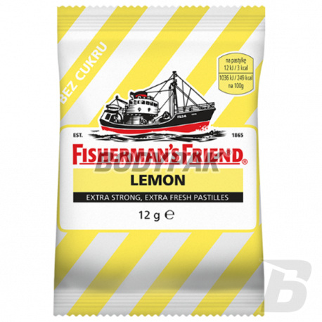 Fisherman's Friend Lemon Sugar Free, Extra Fresh Pastilles - 12g