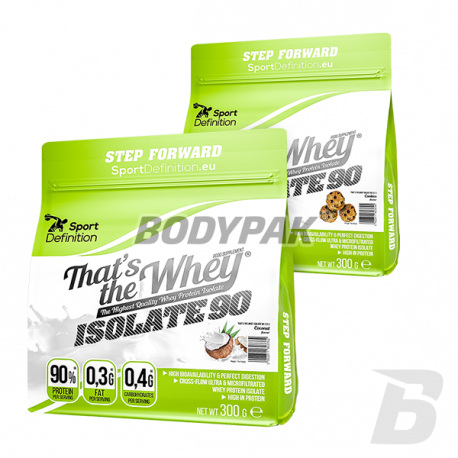 Sport Definition That's the Whey ISOLATE - 2 x 300g (600g)