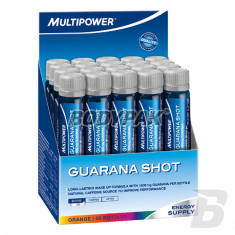 Multipower Guarana Shot - 20 fiolek