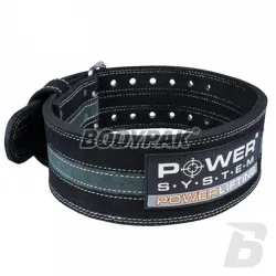 Power System Pas Skórzany POWERLIFTING BELT 3800 [Grey] - 1 szt.