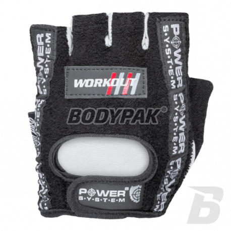 Power System Rękawice Workout 2200 [Black] - 1 komplet