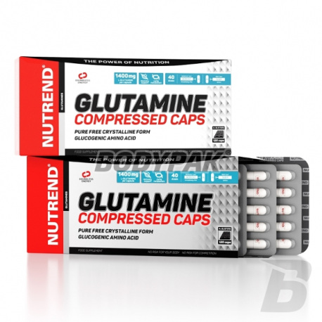 Nutrend Glutamine Compressed - 120 kaps.