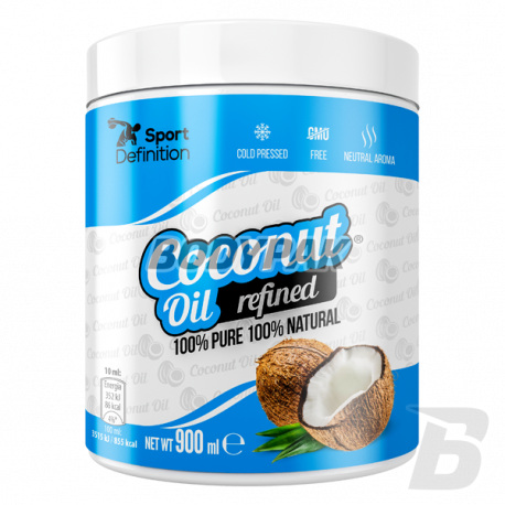 Sport Definition Coconut Oil Refined [Rafinowany] - 900 ml