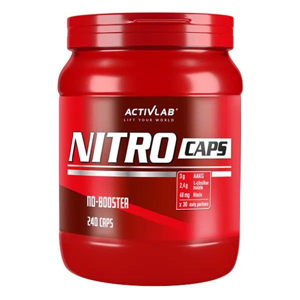 Activlab Nitro Caps - 240 kaps.